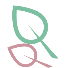 maroon and green leafs