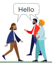 provides ongoing language training and mental health support for a vulnerable newcomer to overcome trauma and integrate into society.